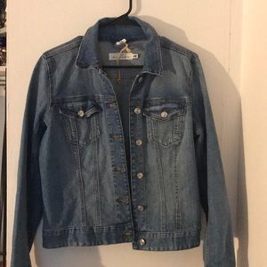 Blue denim jacket